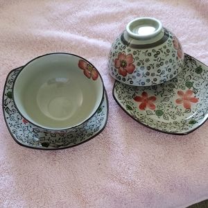 2 set midiam size plates